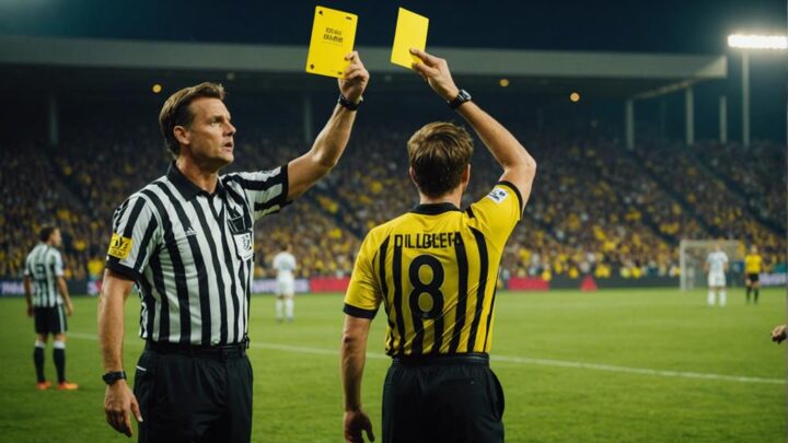 Significance of a Yellow Card in Soccer