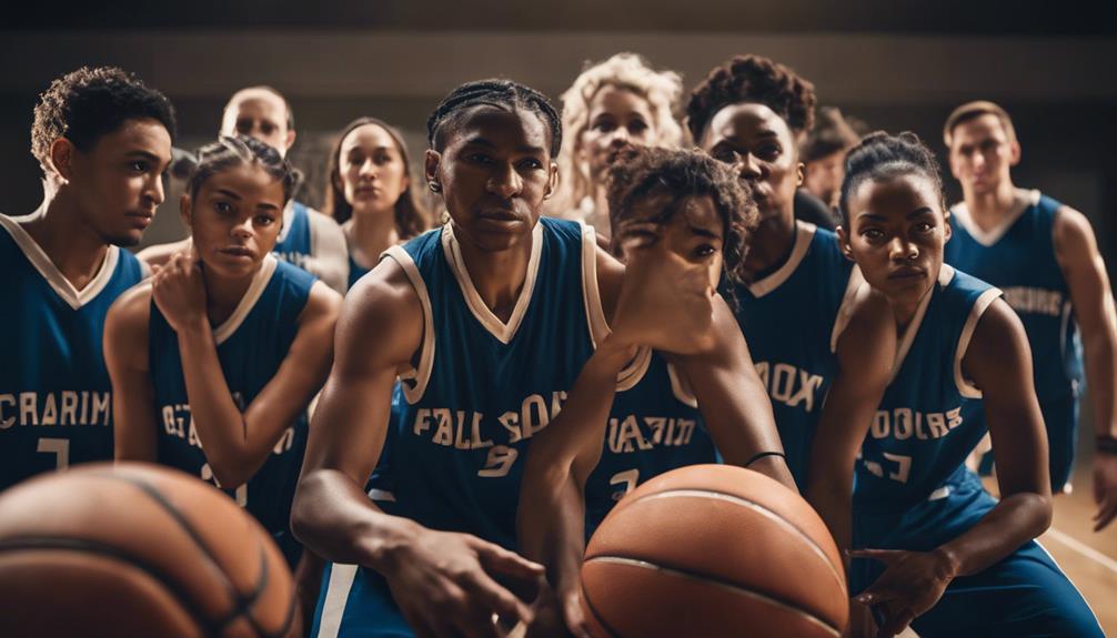 diverse basketball team dynamics