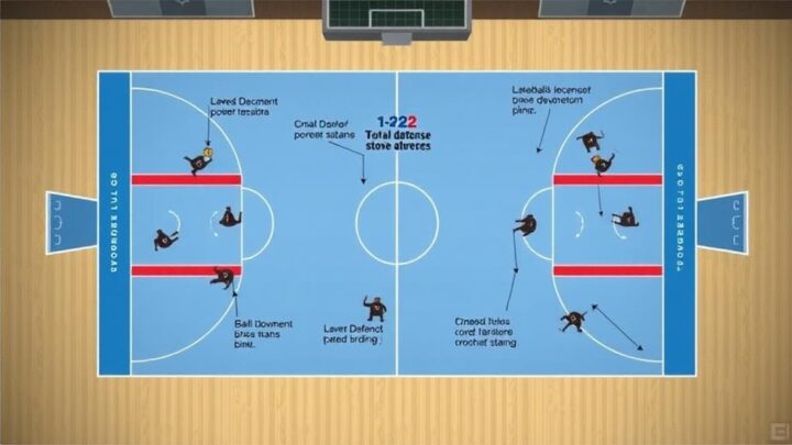 How to Set Up and Execute the 1-2-2 Zone Defense