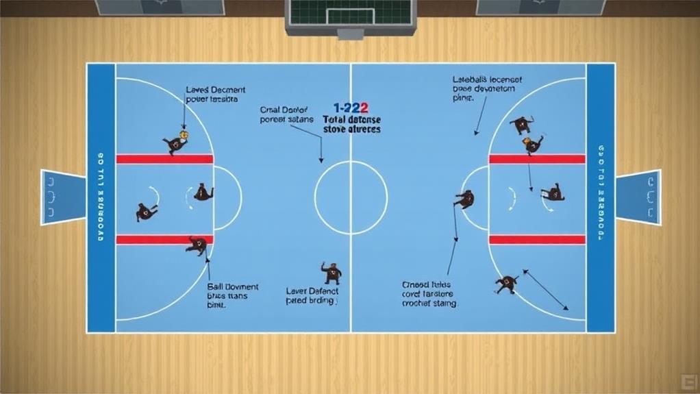 How to Set Up and Execute the 1-2-2 Zone Defense