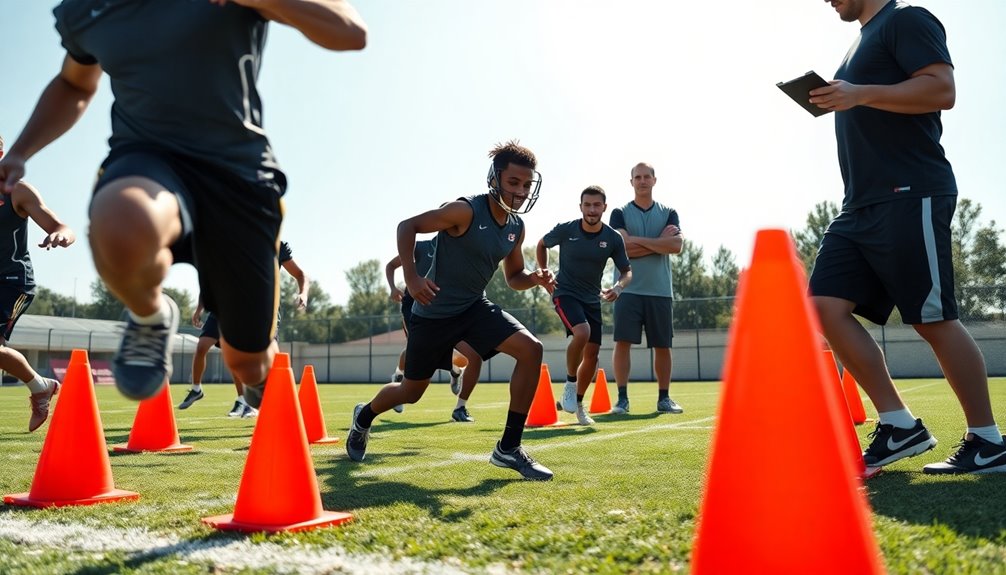 Agility Drills for Football Players to Boost Speed and Precision