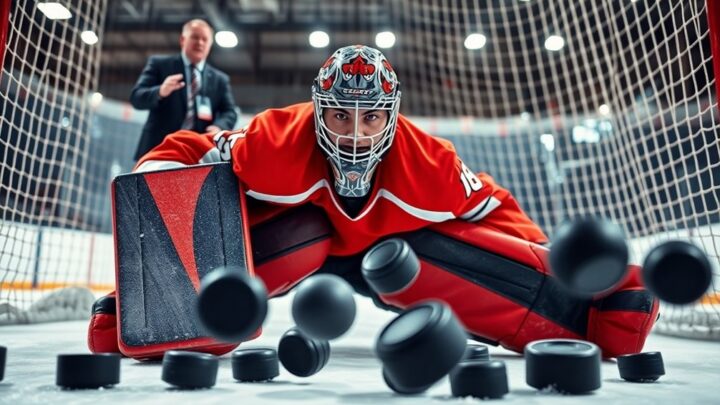 Hockey Goalie Training Drills for Better Defense