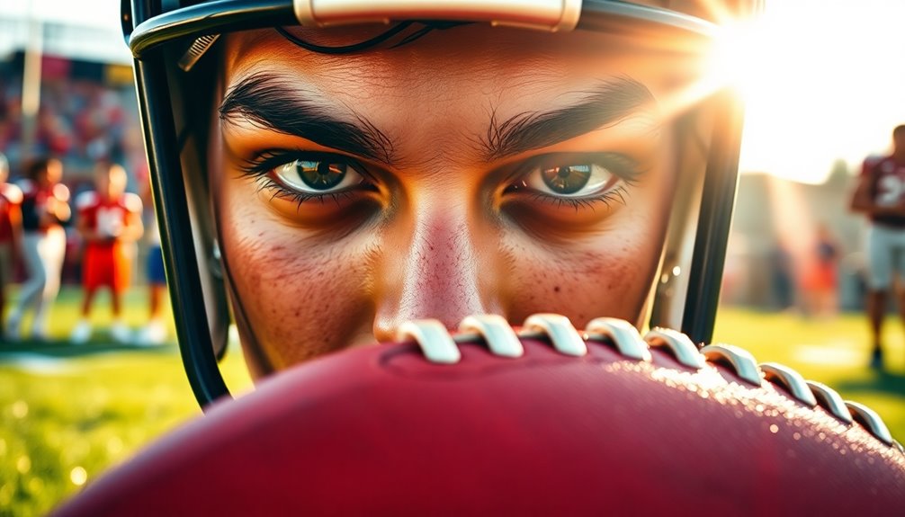 enhancing visibility with eye black