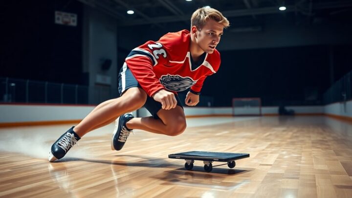 Slide Board Workouts: A Must-Try for Hockey Players