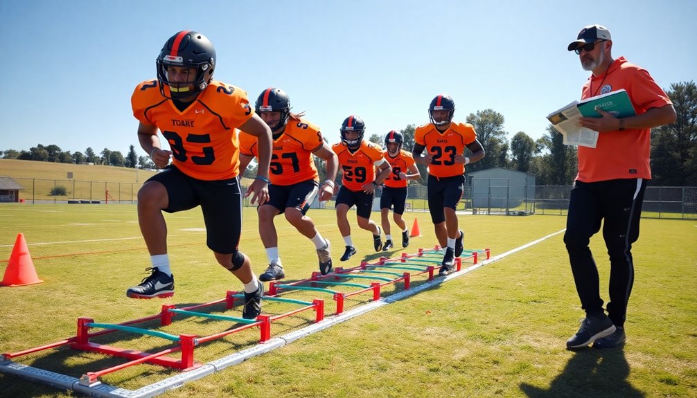 football agility training exercises