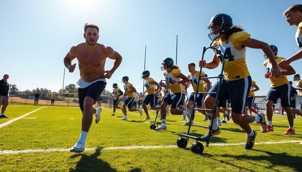 Conditioning Drills to Keep Football Players Game-Ready