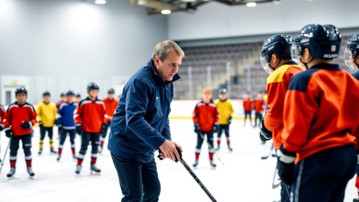 The Role of a Hockey Trainer in Player Development