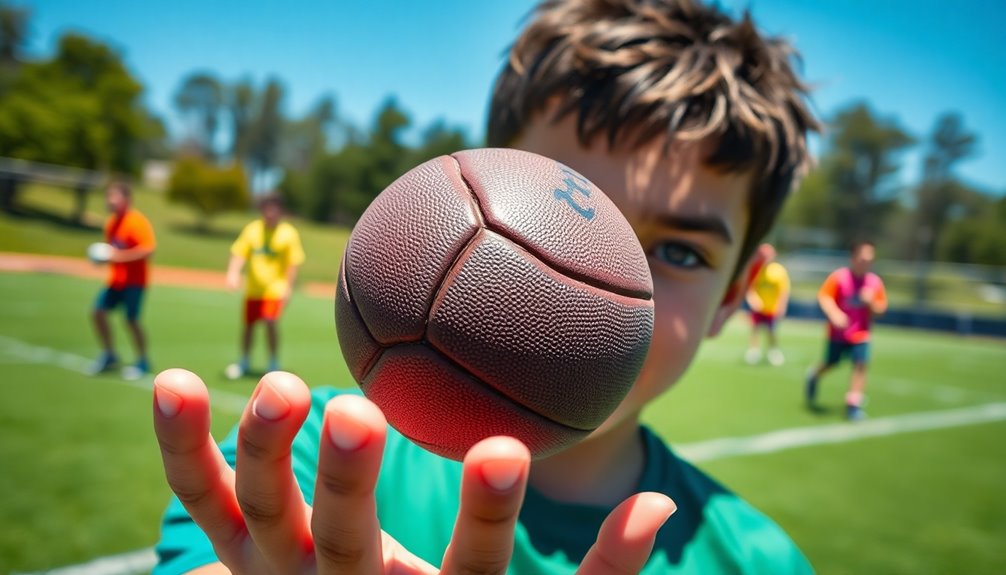 How to Get Better at Catching a Football in Practice