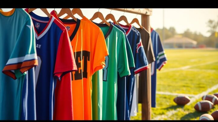 The Best NFL Flag Football Jerseys for Your Team