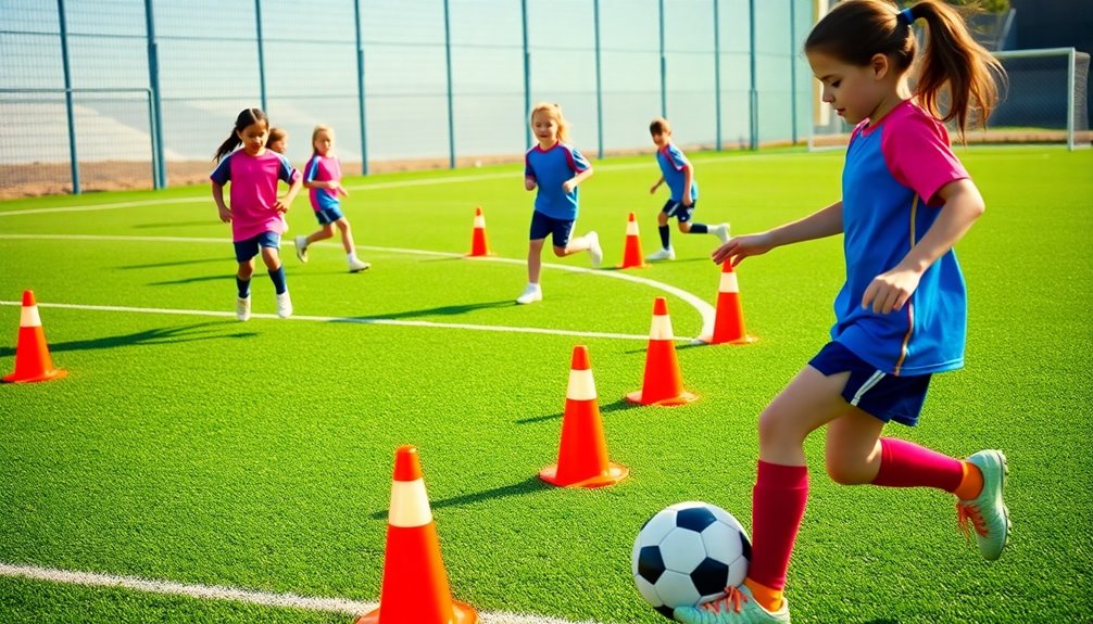 limited field soccer game