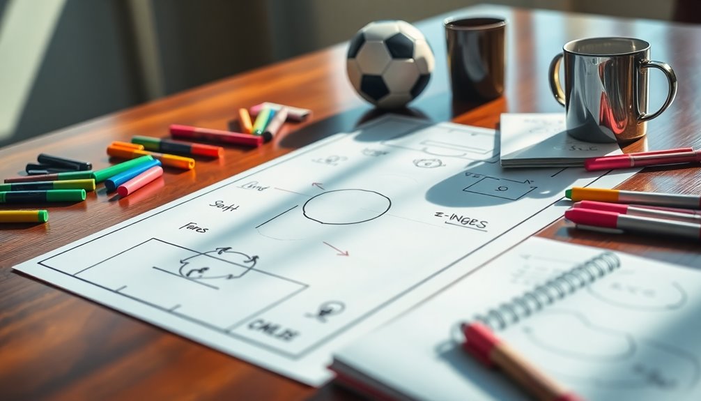 Creative Tips for Drawing Soccer Plays and Strategies