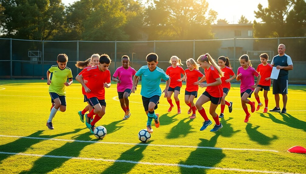 10u Soccer Drills That Focus on Teamwork and Skills