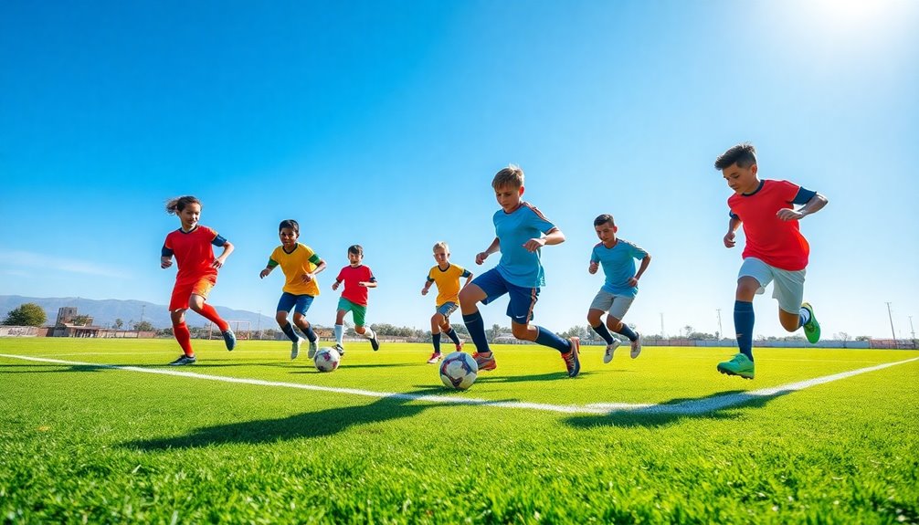 Visualizing Success: Youth Soccer Positions Diagram