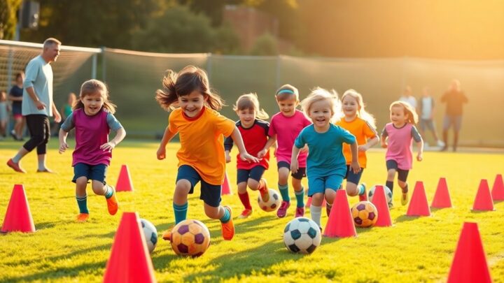 Soccer Drills Perfect for 6-7 Year Olds