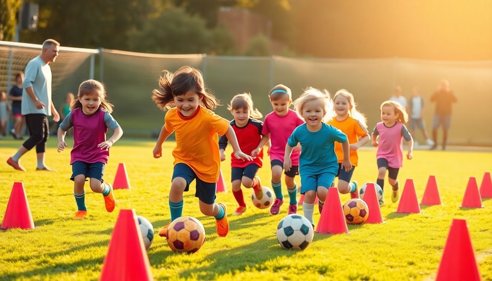 Soccer Drills Perfect for 6-7 Year Olds