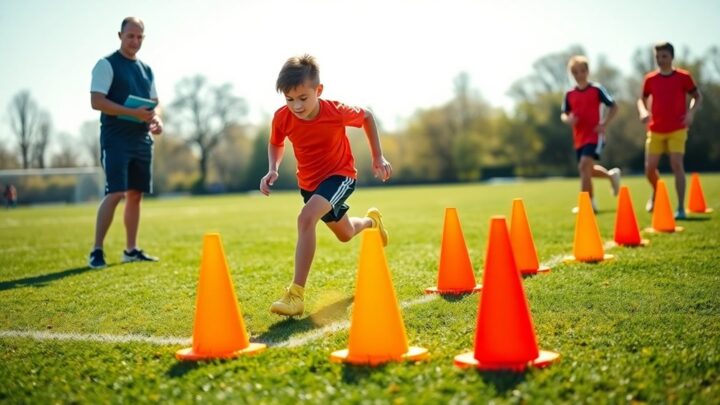 Soccer Cone Drills for Agility and Precision Training