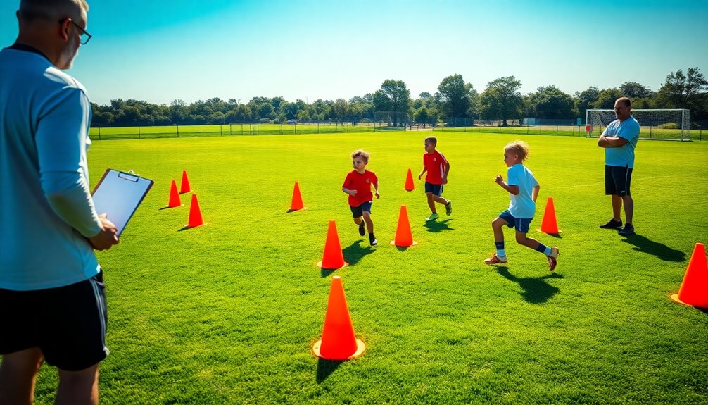 cone drills improve skills