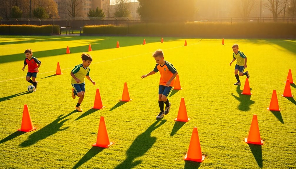 cone drills skills assessment