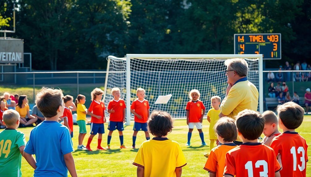 youth soccer timeout regulations