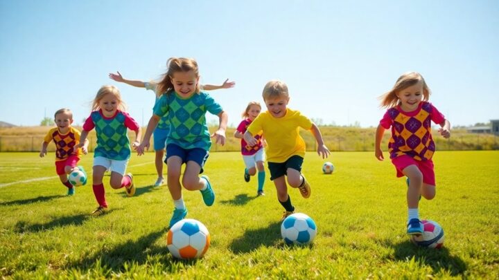 Soccer Drills Tailored for 6-Year-Old Players