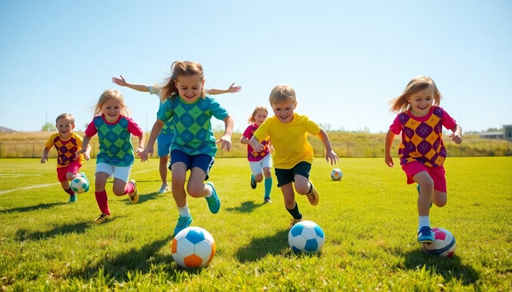 Soccer Drills Tailored for 6-Year-Old Players