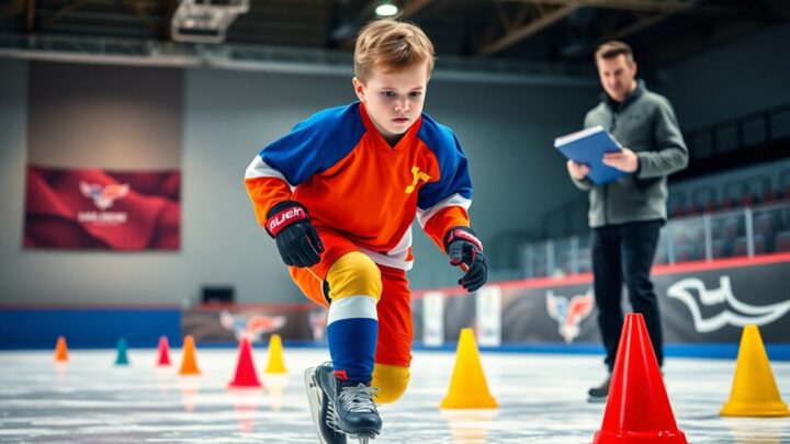 Best Agility Drills to Build Breakaway Speed in Hockey