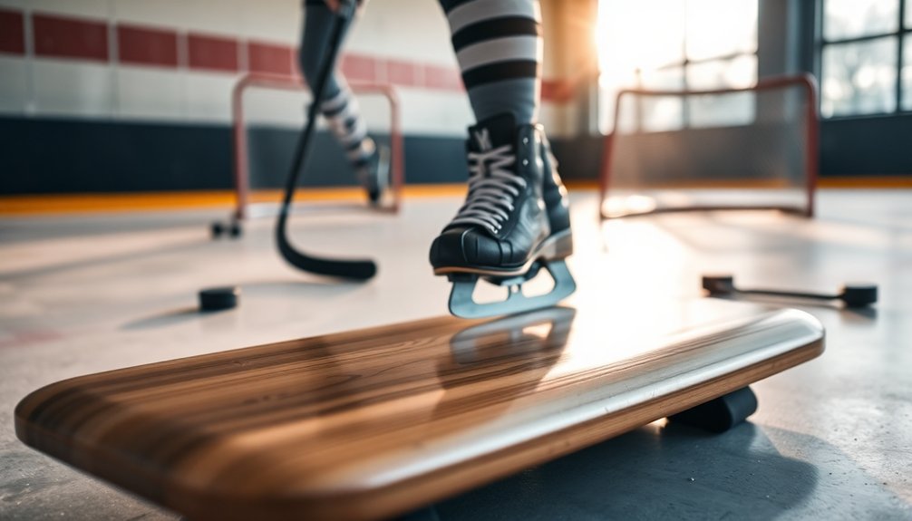 balance boards enhance hockey performance