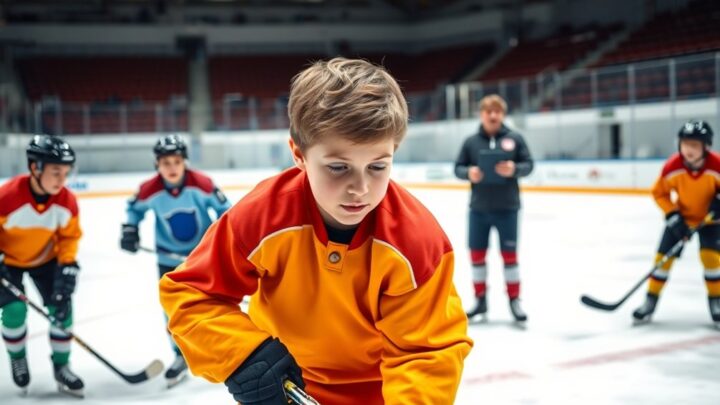 How Young Hockey Players Can Improve Their Game