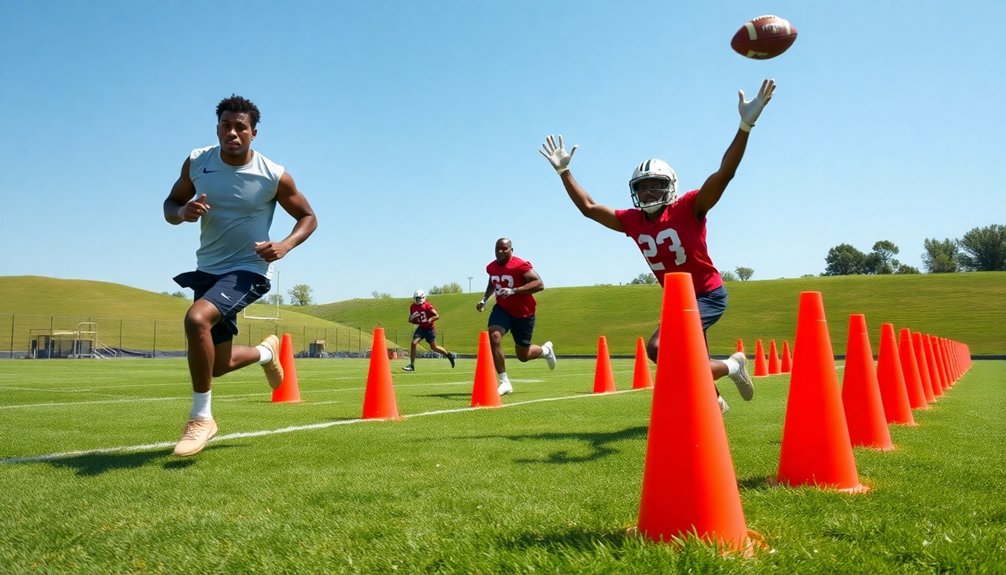 Next-Level Drills: Essential Workouts for Running Backs and Wide Receivers