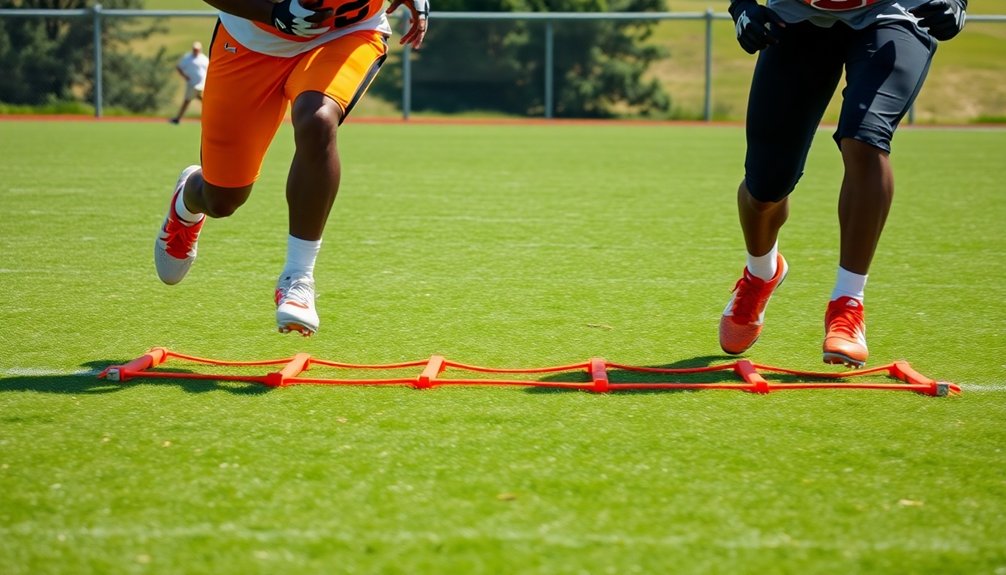 agility ladder footwork drills