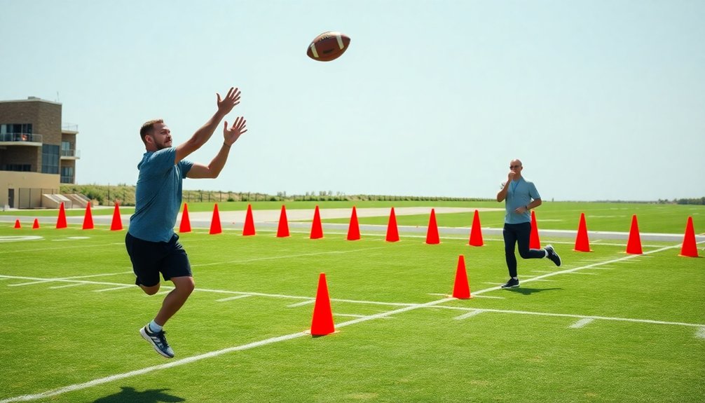 catching drills for receivers