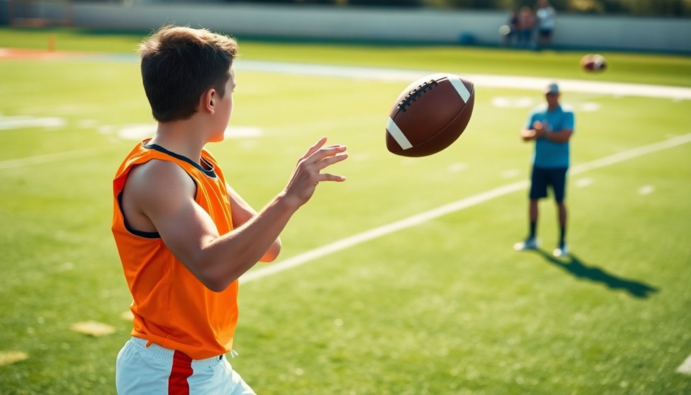 master football throwing fundamentals