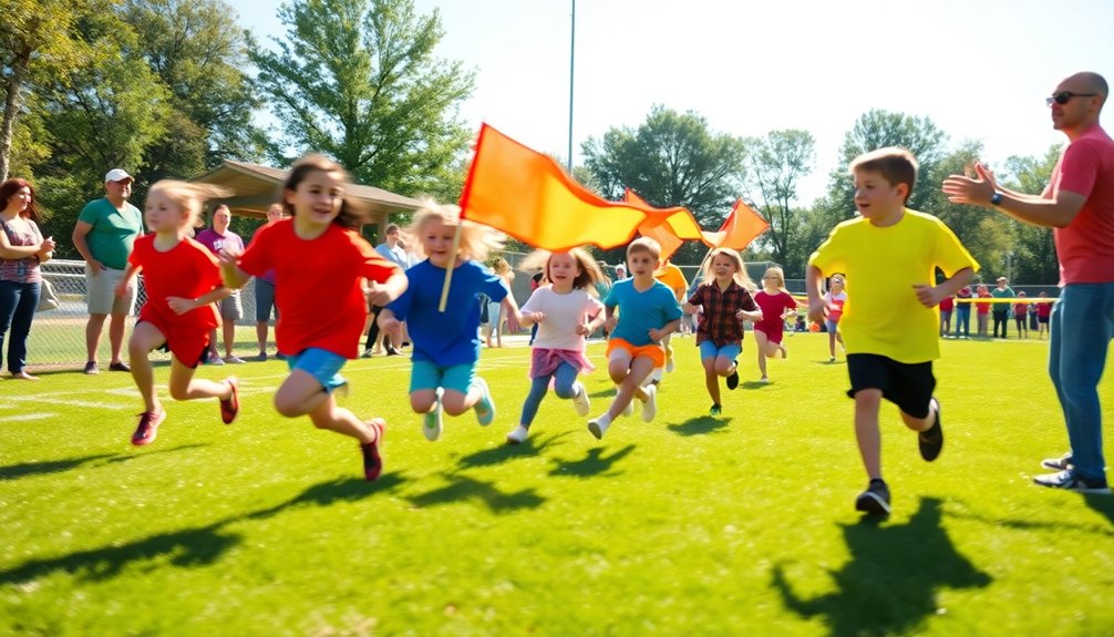 non contact youth football game