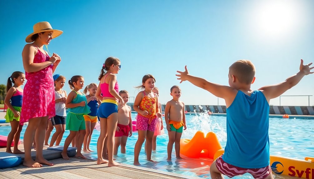 assess water depth safely