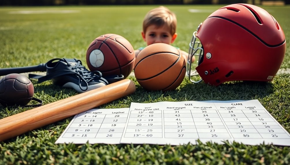 choosing appropriate youth equipment