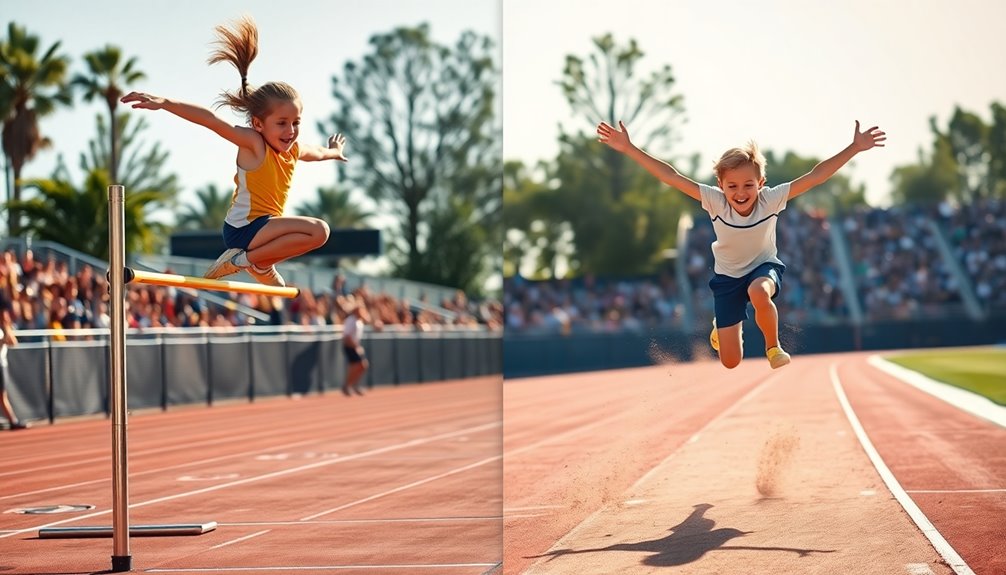 High Jump vs. Long Jump: Which Track Event Suits Your Child?