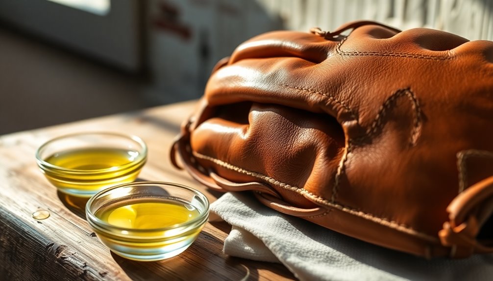 consistent glove cleaning routine