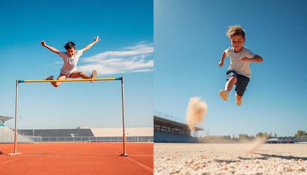 high jump techniques and rules