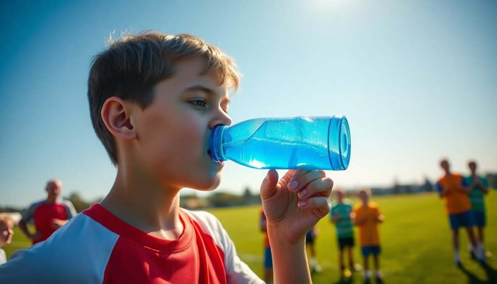 hydration enhances athletic performance