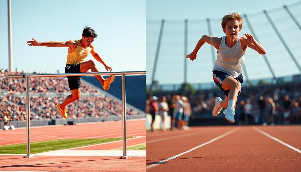 jumping technique and coordination