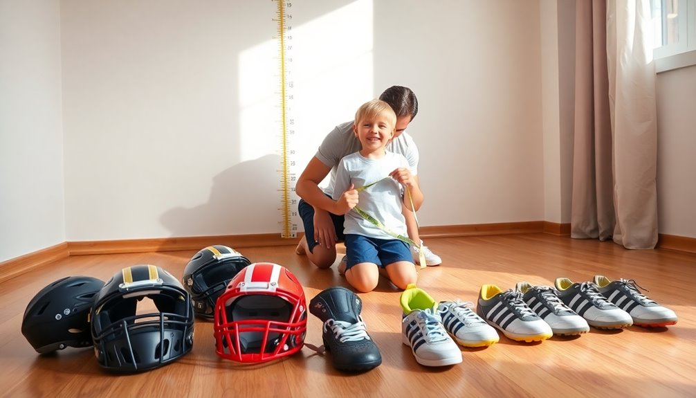 measuring for proper fit