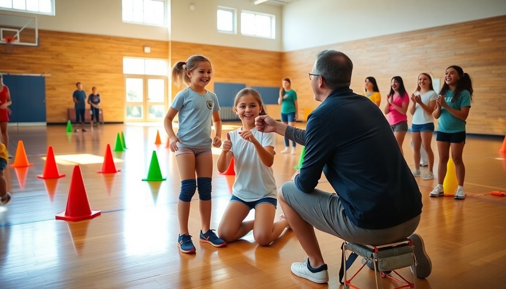 positive supportive team environment