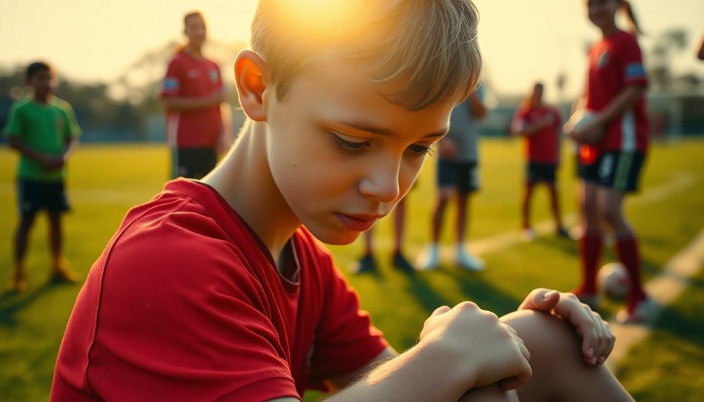 recognizing sports anxiety symptoms