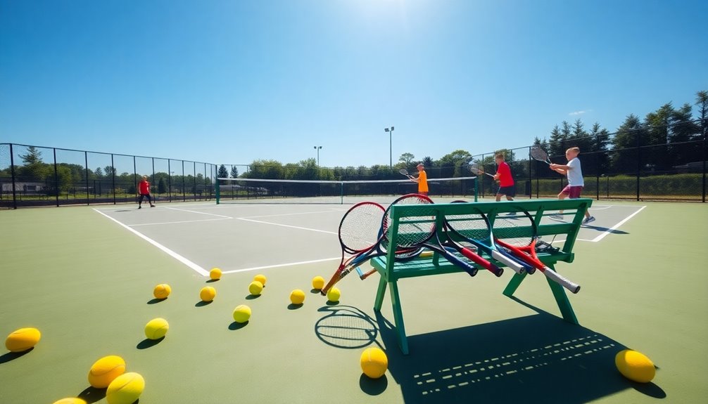 tennis court layout essentials