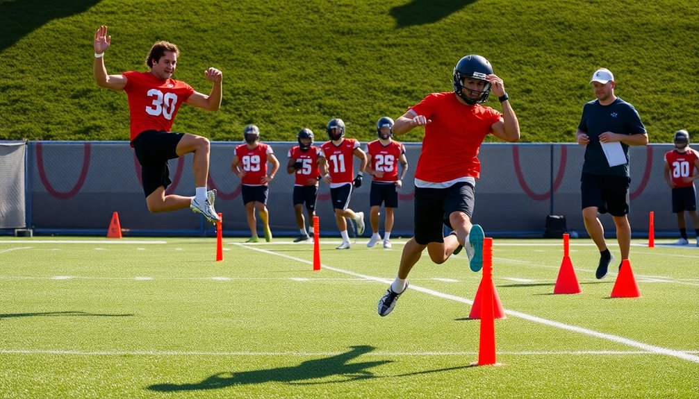 effective football workout components