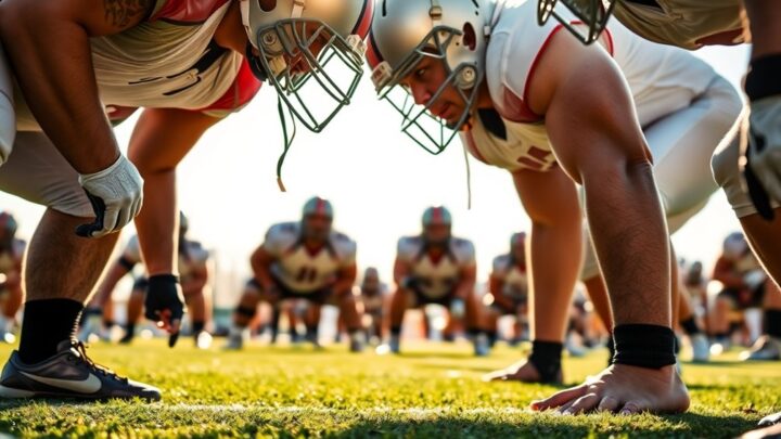 Lineman Positions Explained: From Left Guard to Right Tackle