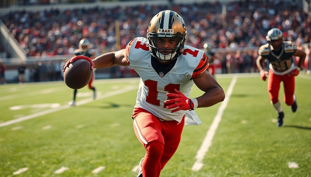 mastering wide receiver skills