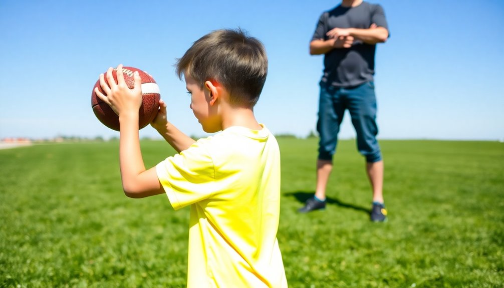 neutral spine enhances throwing
