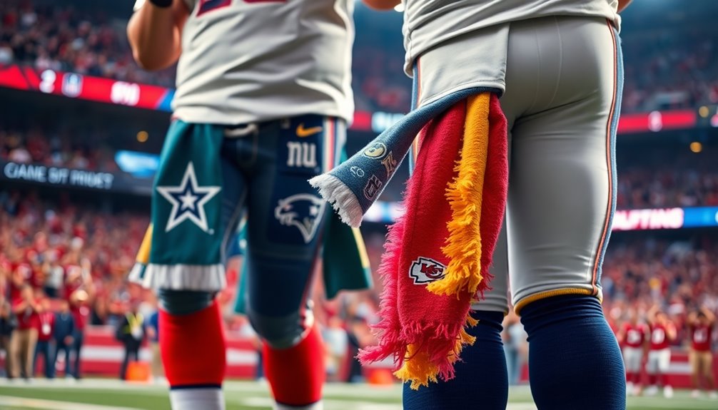 streamer towel fashion statement