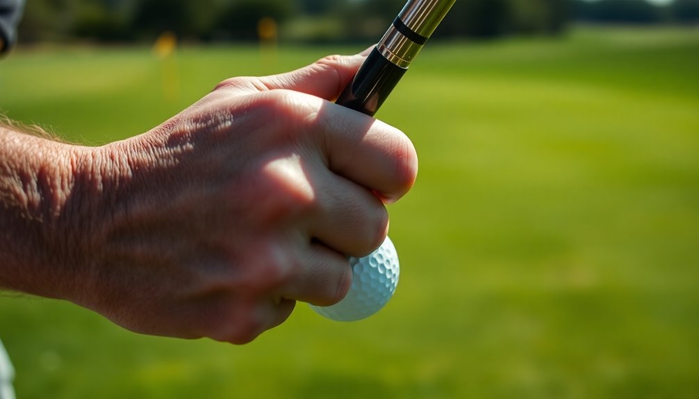 tension hinders golf performance